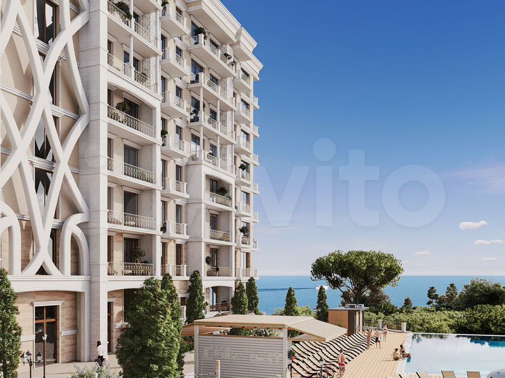 Апартаменты-студия, 84,3 м², 2/8 эт.