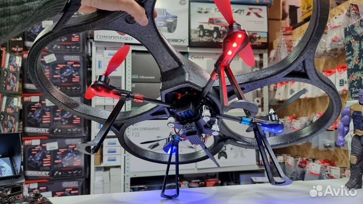 Радиоуправляемый квадрокоптер WLToys V393FPV RTF