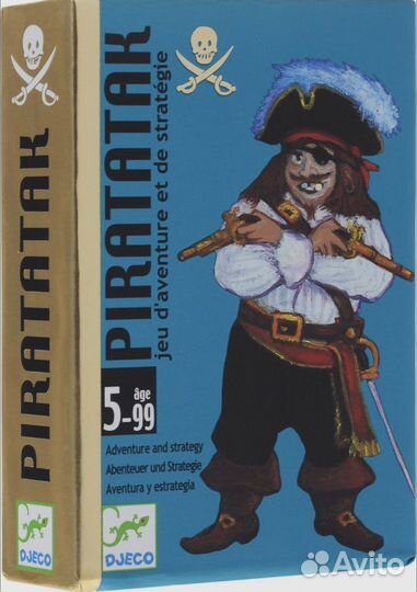 Djeco Пират карточная игра