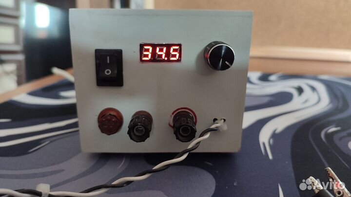 Лабораторный блок питания 34v 1.5A