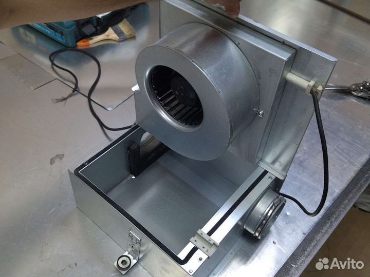 Вентилятор Systemair KVO 100 канальный шумоиз