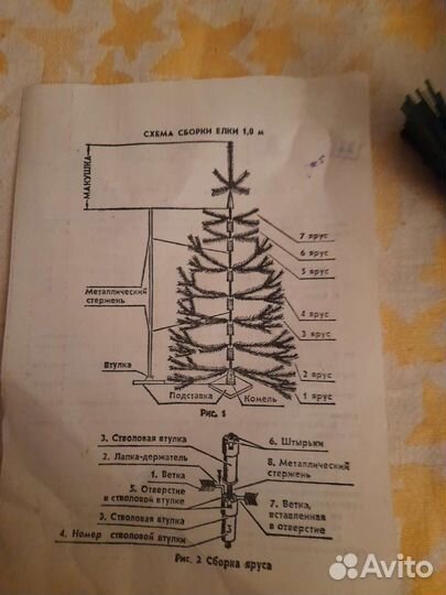 Елка искусственная СССР