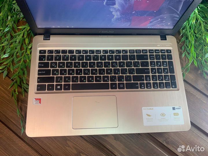 Ноутбук для учебы asus A6-9225/8Gb/hdd1000