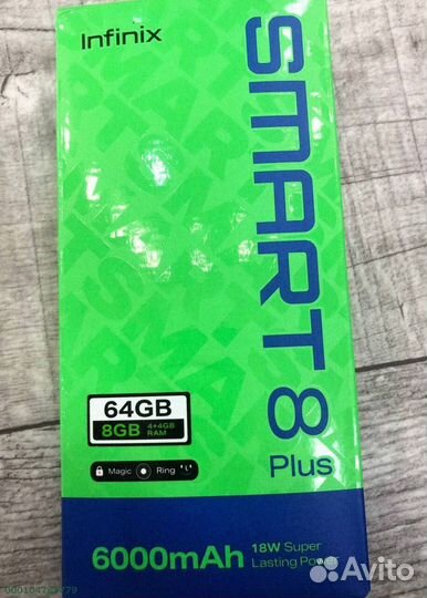 Infinix Smart 8 Plus, 4/64 ГБ