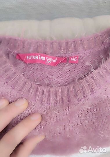 Кофта с капюшоном рост 146