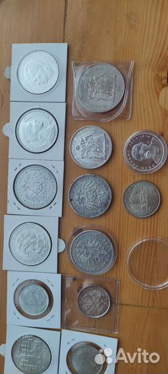 Серебро Пруссия, Сан-Марино, Франция, Румыния, Фин