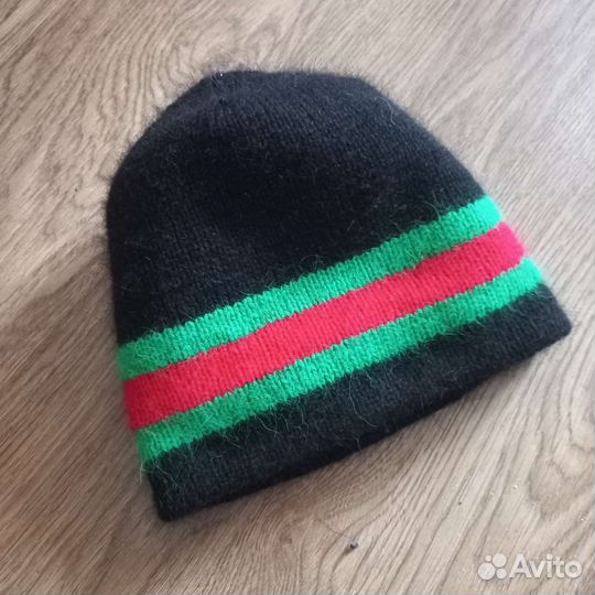 Шапка женская вязаная ручная работа