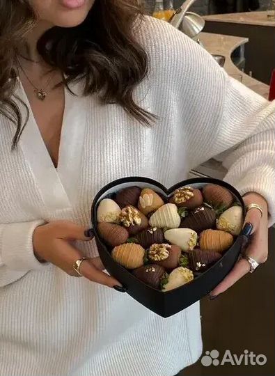 Клубника в бельгийском шоколаде набор