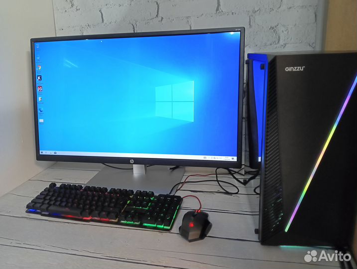 Мощный игровой комплект (i5, RTX4060, 32