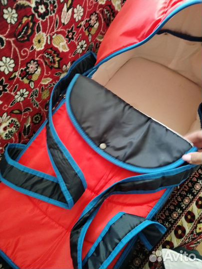 Сумка переноска для новорожденных в коляску