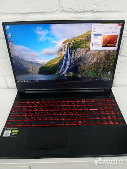 Игровой ноутбук msi Ms-16u8 Leopard i5-10300h