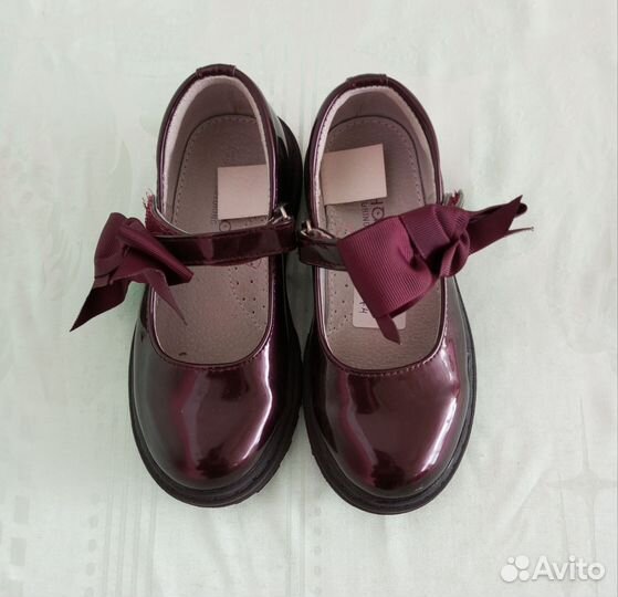 Туфли с бантиком для девочки 28 размер
