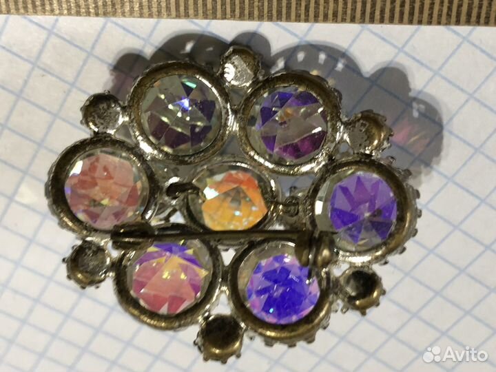 Винтажная брошь