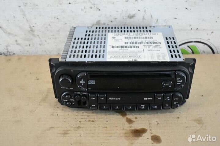 Магнитола Chrysler Pt Cruiser 1 поколение ECC 2000