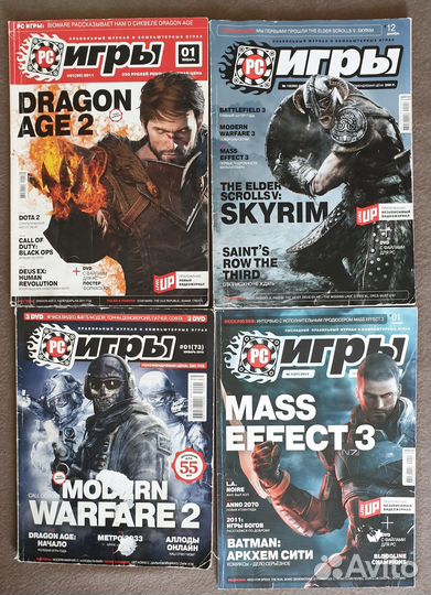 Лот журналов Игромания, рс игры, Страна игр