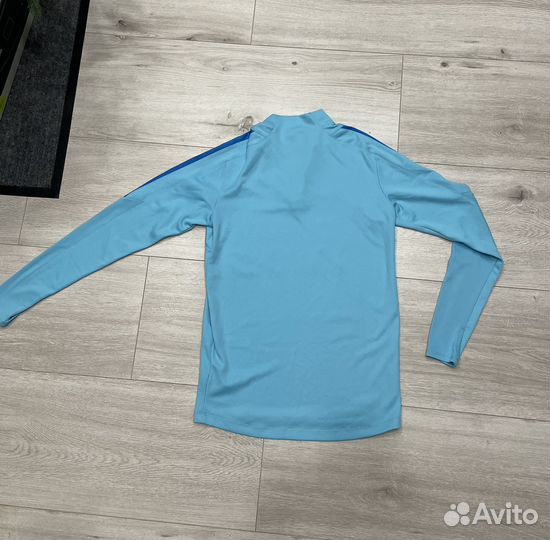 Тренировочная кофта Nike фк Зенит лазурного цвета