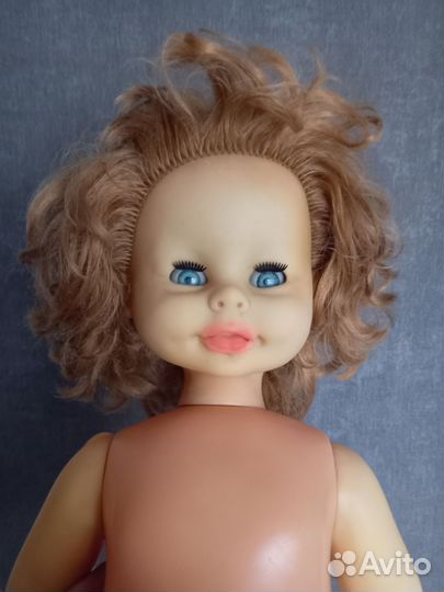 Кукла 53см СССР в ремонт на запчасти