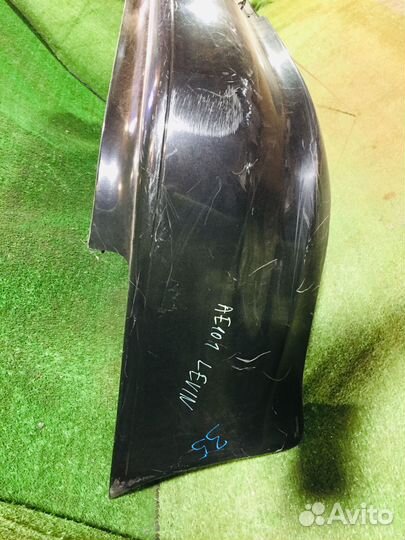 Бампер задний рест Toyota Corolla Levin AE101 Чёрн