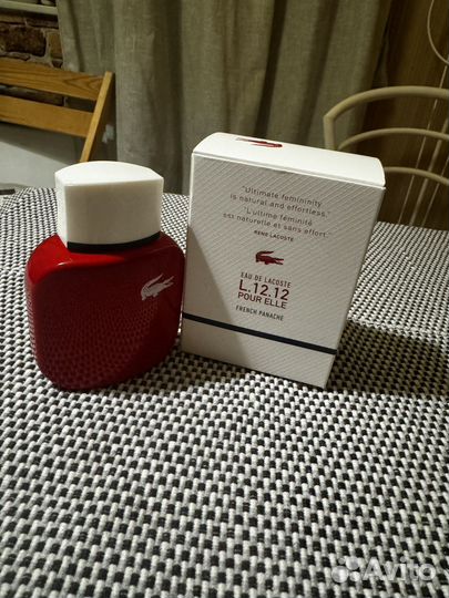 Духи lacoste 12.12 pour elle оригинал