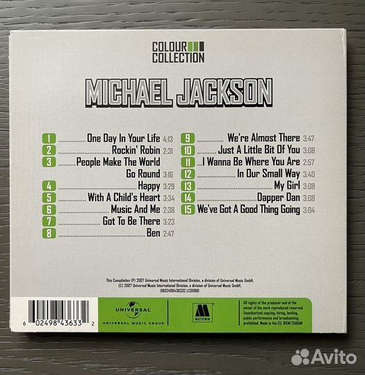 Michael jackson cd the jackson 5