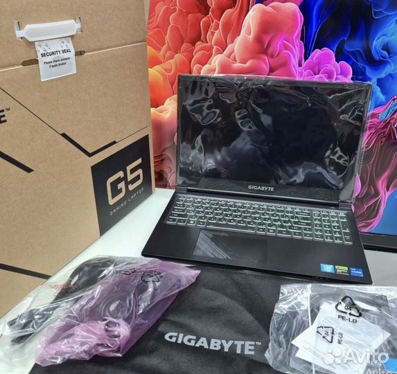 Новый игровой Gigabyte RTX4060, i5 12500h, 16/512