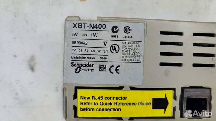 Telemecanique XBT-N400
