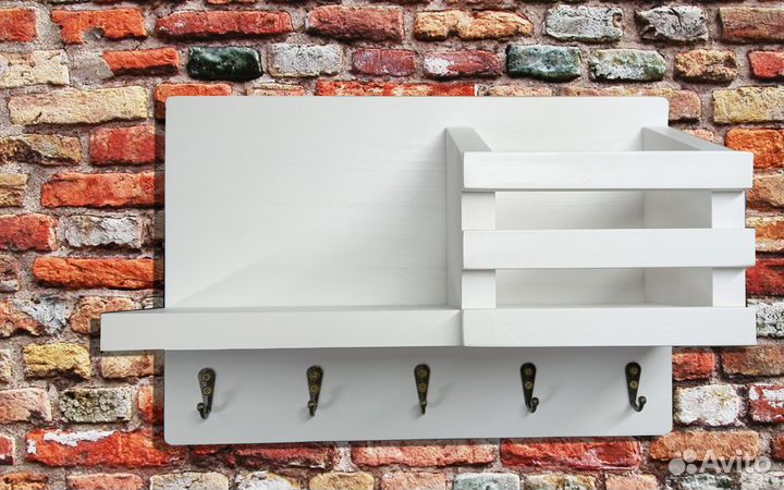 Ключница настенная из массива дерева