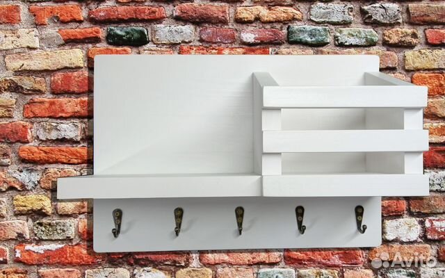 Ключница настенная из массива дерева