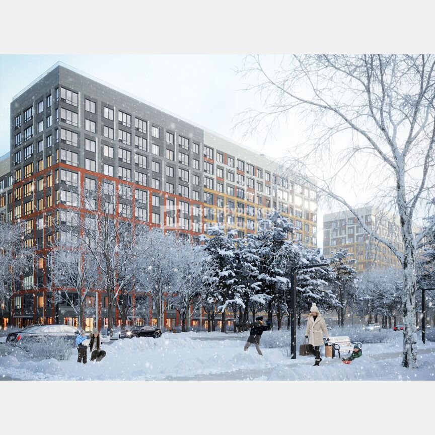 1-к. квартира, 33,9 м², 9/12 эт.