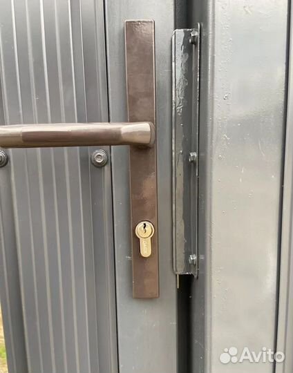 Забор из профнастила под ключ