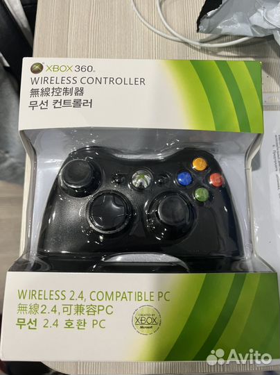 Геймпад xbox 360 беспроводной