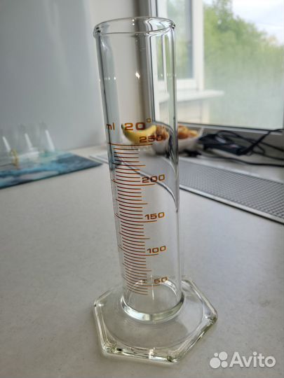 Цилиндр стеклянный мерный