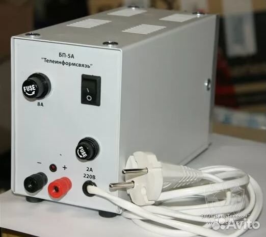 Блок питания стабилизированный 12В 5А