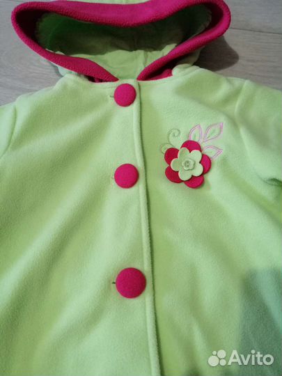 Флисовое пальто