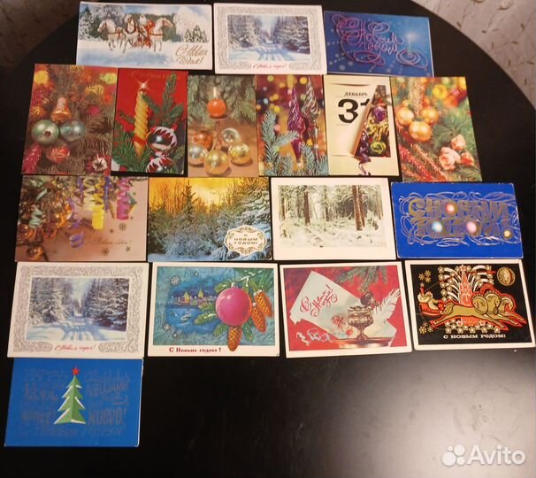 Открытки советские. Новый год