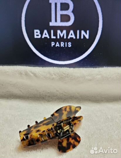 Заколка краб Balmain