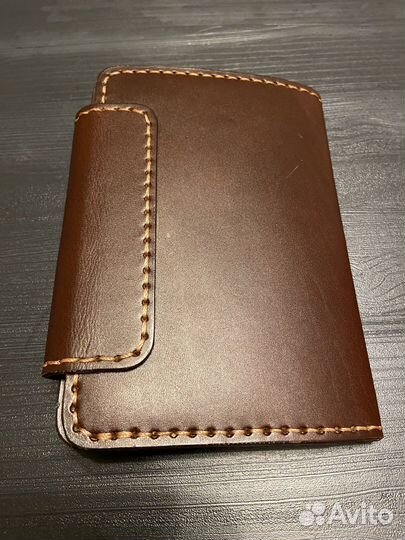 Кошелек натуралтная кожа италия
