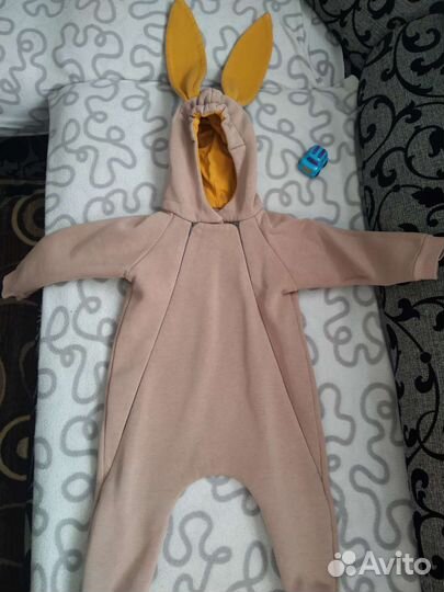 Флисовый комбинезон 86