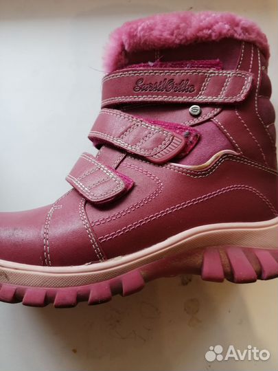 Зимние ортопедические ботинки для девочки