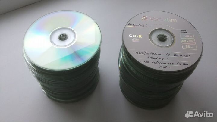 100 CD дисков для инсталяций
