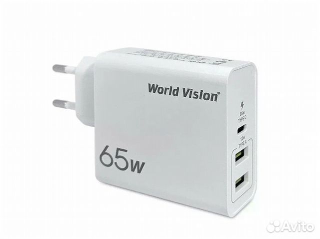 Зарядное устройство World Vision 65W PD Charger