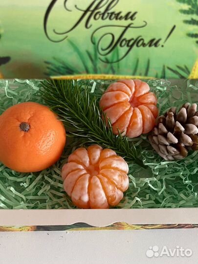 Новогодние наборы из мыла