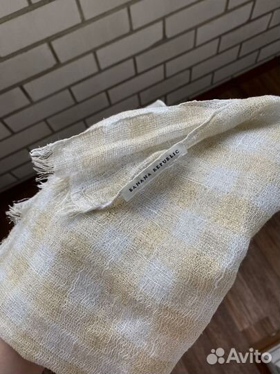 Шарф лен Banana Republic