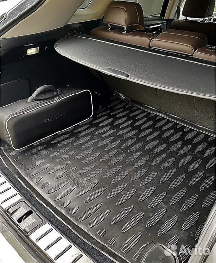 Коврик в багажник Honda CR-V 5 2018 - ковер в 5 ме