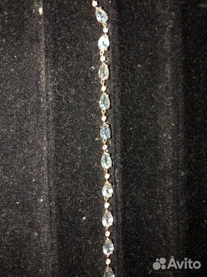 Браслет с топазом