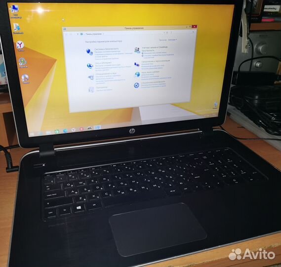 Игровой ноутбук HP 17-e054er