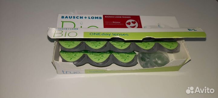 Линзы контактные однодневные