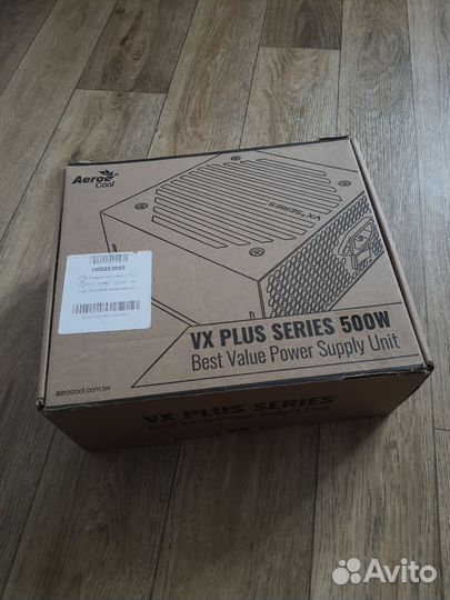 Блок питания aerocool vx plus 500w