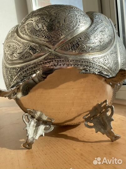 Конфетница,фруктовница из латуни