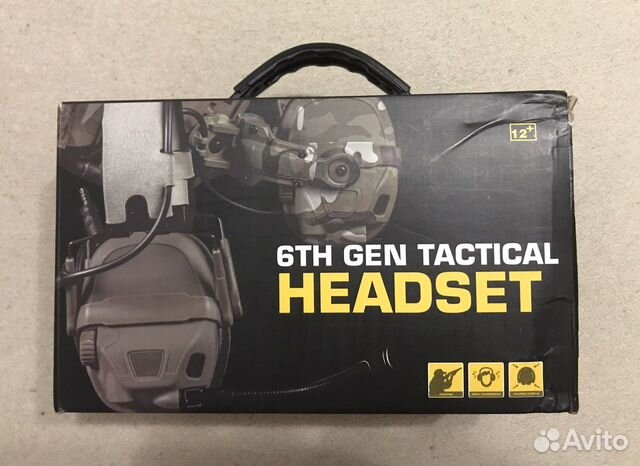 Активные тактические наушники GEN 6 Tactical объявление продам